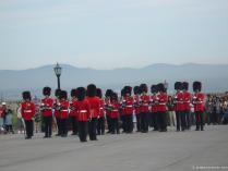Canadian Royal Regiment at Changing of the Guard at La Citadel in Quebec.jpg
