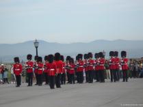 Canadian Royal Regiment at Changing of the Guard at La Citadel in Quebec.jpg