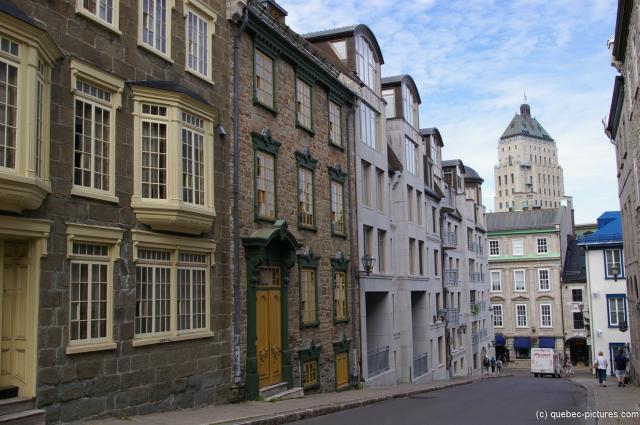 Looking down a street in Old Quebec City.jpg

