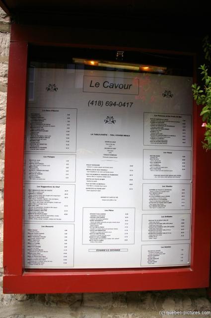 Menu of La Cavour Restaurant in Quebec City.jpg
