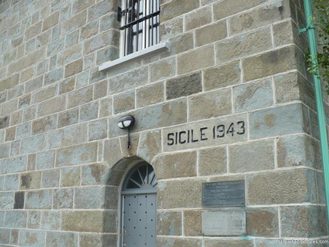 Sicile 1943 building at La Citadel in Quebec.jpg
