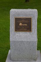 Veterans Week 1995 memorial plaque at La Citadelle in Quebec.jpg
