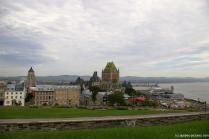 View of Quebec city coastal area from La Citadelle.jpg