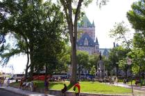 View of the Cheateau Frontenac from across the street.jpg